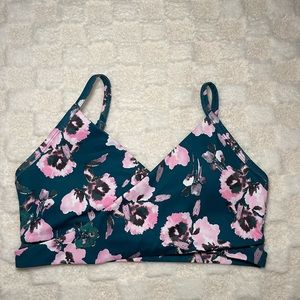 Flower sports bra